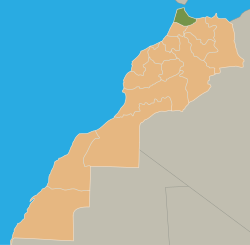 Location in Morocco