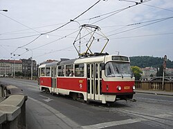 Tatra T3 Prágában