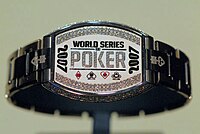 Ein Bracelet bei der WSOP 2007