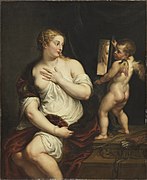 Peter Paul Rubens: Venus und Cupido mit einem Spiegel