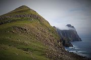 The accident with Westerbeek happened here south of Lopranseiði