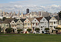 Zoom on painted ladies