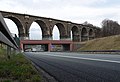 E40 Otoyolu'nun Almanya kısmında bir viyadük-tünel.