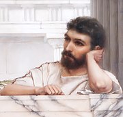 Vermoedelijk zelfportret van Godward