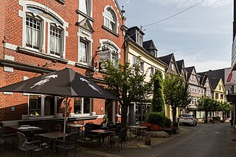 Die Hauptstraße in Haiger