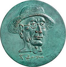 Medaille auf Hermann Hesse, 2003