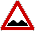 Uneven road