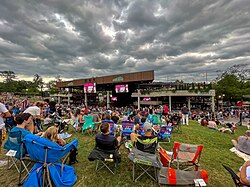 Merriweather lawn after 2018 renovations