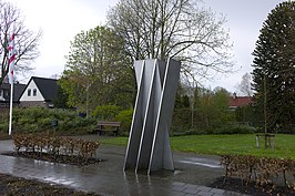 Het Verzetsmonument in april 2012.