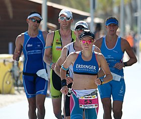 Natascha Schmitt im Ironman Mallorca, 2015