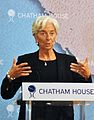 Chatham House'de Christine Lagarde