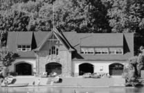 College Boat Club, #11 Boathouse Row, in 1972.