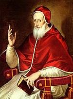 Portrait of Pope Pius V, painted by El Greco, about 1600 to 1610