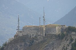 Het fort van de Telegraaf in Maurienne