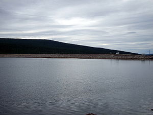 Stausee des Kraftwerks