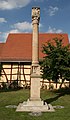 Rekonstruktion Jupitersäule im Museum Echzell