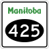 Provincial Road 425 marker