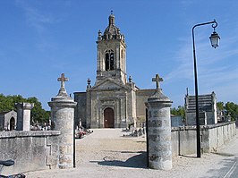 De kerk van Margaux