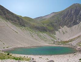 Monte Vettore en het Lago di Pilato