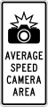 Average speed camera area