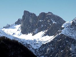 De berg vanuit Val Bognanco