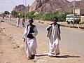 Kassala şehrinde bir cadde