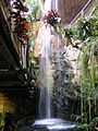 Wasserfall im ehemaligen Regenwaldhaus Hannover