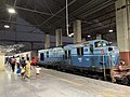 A Tondiarpet-based WDS6 locomotive at Chennai Central Station