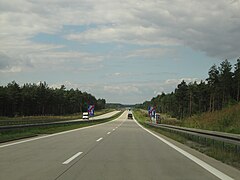 Autostrada A18, polski odcinek trasy E36