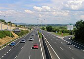 motorway D1 in Prague