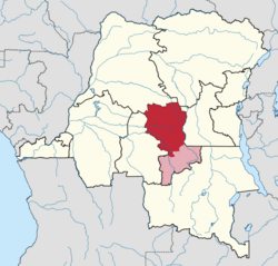 Sankuru district within Kasai-Oriental province (2014)