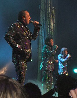 De Toppers tijdens het Nationaal Songfestival 2009.