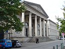 Leineschloss mit Plenarsaal, Schlossbrücke, Neues Tor und Schlossbrunnen