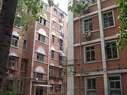 Residential blocks in Hepingli, 2003