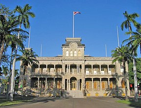 Hauptfassade des ʻIolani-Palastes