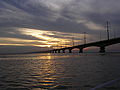 Image 66Jamuna Multi-purpose Bridge, opened in June 1998 connects Bhuapur on the Jamuna River's east bank to Sirajganj on its west bank. The 5th longest bridge in South Asia established a strategic link between the eastern and western parts of Bangladesh. Photo Credit: Arman Aziz