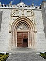 Fassade der Cartuja de Miraflores, Burgos