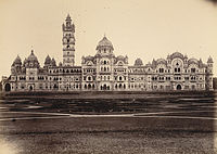 Lakshmi Vilas Palace in 1890