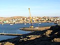 Blick von Shark Island auf Lüderitz