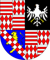 Gesamtwappen der Grafen von Mansfeld seit 1481 (= Mansfeld-Vorderort)