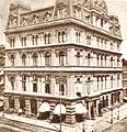 The now-demolished Masonic Temple in Manhattan (1875) which helped established LeBrun's reputation in New York City