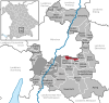 Lage der Gemeinde Neubiberg im Landkreis München