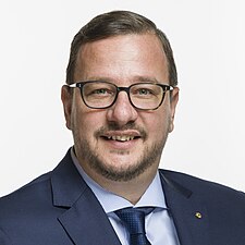 National Councillor, Philipp Matthias Bregy [de], from Valais