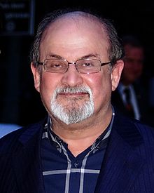 Rushdie at the 2012 Tribeca Film Festival