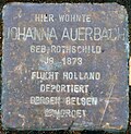 Stolperstein für Johanna Auerbach (Parkstraße 10)