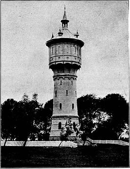 De watertoren, ca. 1900