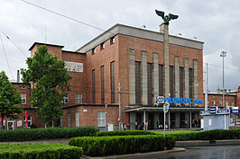 Het hoofdstation van Olomouc