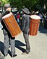 Modern tambourin players in 2023