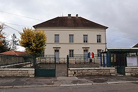 The town hall in Autet