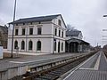 Bahnhof Oelsnitz (Erzgeb), nach der Sanierung (2016)